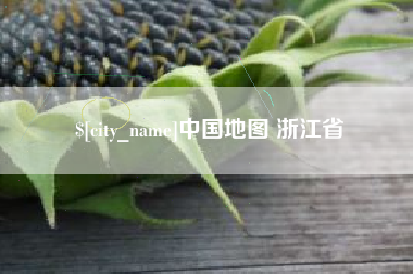 青海中国地图 浙江省