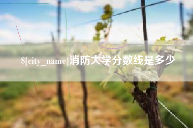 青海消防大学分数线是多少