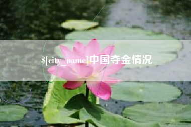 青海中国夺金情况