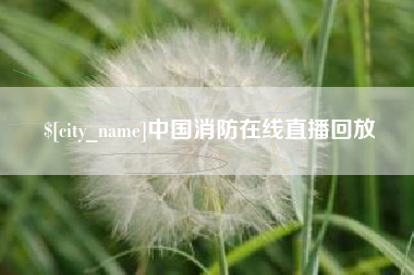 青海中国消防在线直播回放