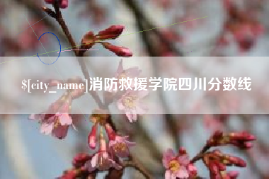 青海消防救援学院四川分数线