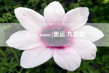 青海奥运 九宫格