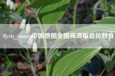 青海中国地图全图高清版省份划分
