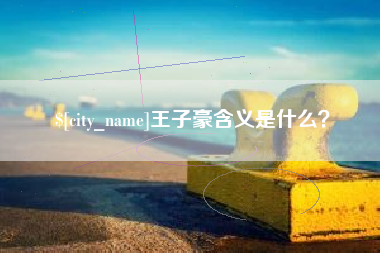 青海王子豪含义是什么？