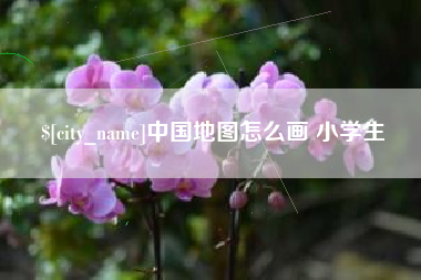 青海中国地图怎么画 小学生