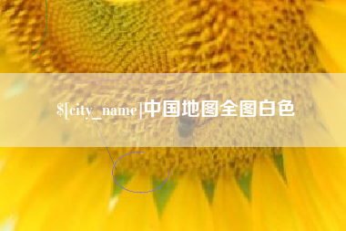 青海中国地图全图白色