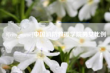 青海中国消防救援学院男女比例