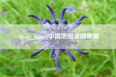 青海中国地图全图画画