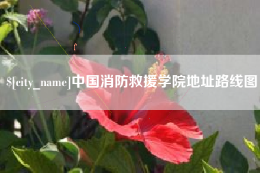 青海中国消防救援学院地址路线图