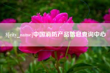 青海中国消防产品信息查询中心