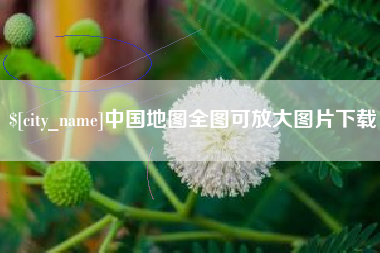 青海中国地图全图可放大图片下载