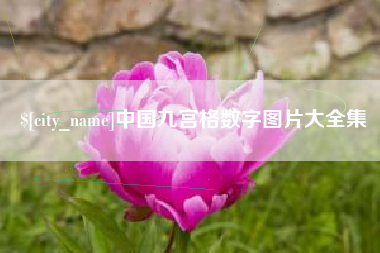青海中国九宫格数字图片大全集
