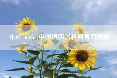 青海中国消防器材网官方网站