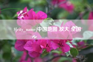 青海中国地图 放大 全国