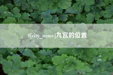 青海九宫的位置