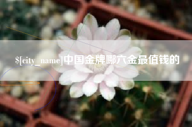 青海中国金牌哪六金最值钱的
