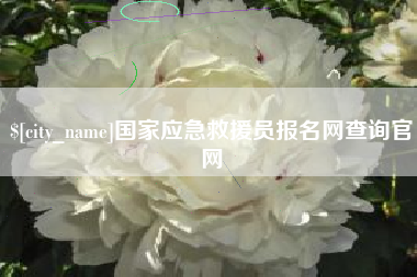青海国家应急救援员报名网查询官网