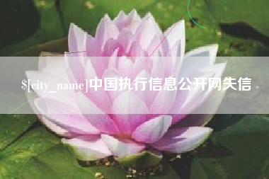 青海中国执行信息公开网失信