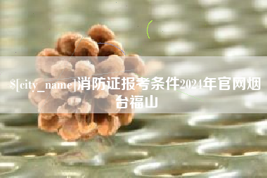 青海消防证报考条件2024年官网烟台福山