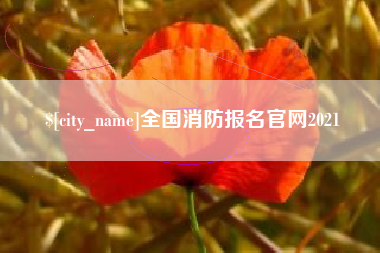 青海全国消防报名官网2021